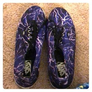 Van’s Lightning Purple Size 9 Shoes.